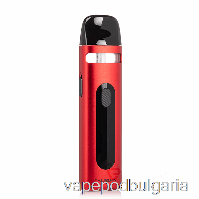 Vape 10000 Дръпки Uwell Caliburn X 20w Pod System Ribbon Red